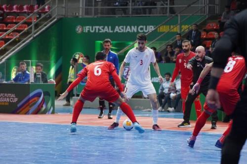 برد سخت تیم ملی برابر بحرین و صعود به یک چهارم نهایی فوتسال قهرمانی آسیا