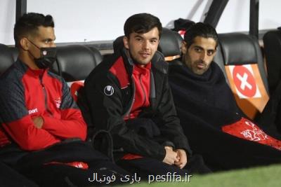 خروج سریع مدافع تاجیکستانی از پرسپولیس