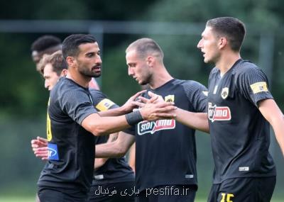 پیروزی تیم آاک با حضور همزمان حاج صفی و میلاد محمدی