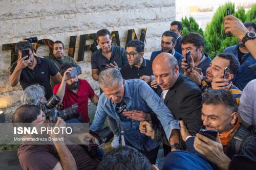 نخستین تمرین ایران با کی روش در بین استقبال شدید اصحاب رسانه