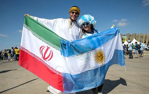 ایران - آرژانتین وقتی می بازی اما شادمانی