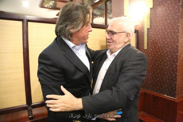 دیدار ساپینتو و فتح الله زاده برای تجهیز کمپ استقلال