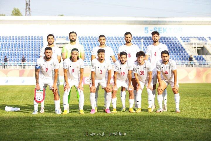 ترکیب تیم فوتبال امید برای دیدار با مغولستان