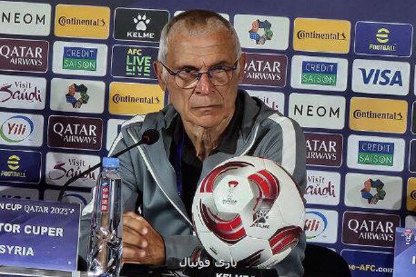 کوپر: بازی سختی برابر یکی از بهترین های آسیا داریم