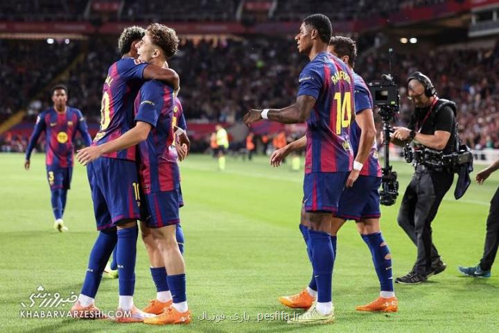 بارسلونا انتقام ال کلاسیکو را از الچه گرفت!