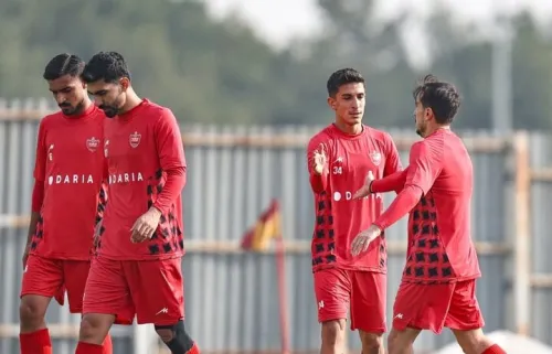 برگزاری اردوی سرخپوشان در کمپ اسپایر قطر