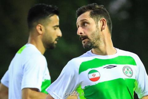 حضور محمدرضا خلعتبری در تمرینات ذوب آهن