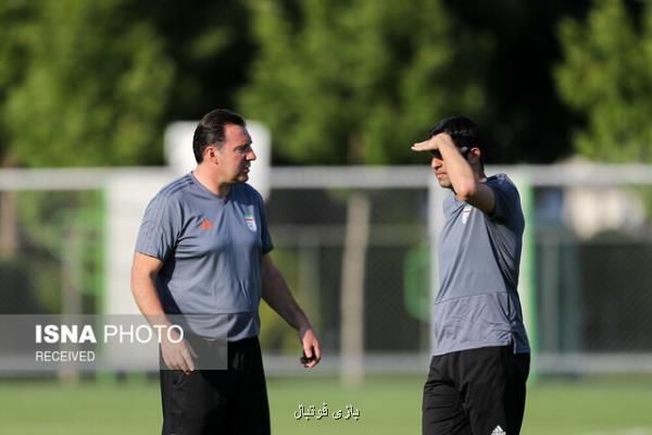 ماركوپولو روی نیمكت تیم ملی ماركوپولو روی نیمكت تیم ملی