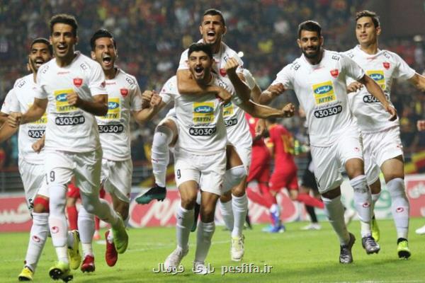 پرسپولیس با دست فولاد به رده دوم رسید پرسپولیس با دست فولاد به رده دوم رسید