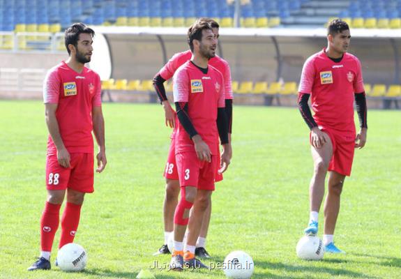 پرسپولیسی ها تمرین گلزنی كردند