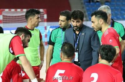 واكنش سرمربی تیم ملی فوتسال به اظهارات كاپیتان تیم مس سونگون واكنش سرمربی تیم ملی فوتسال به اظهارات كاپیتان تیم مس سونگون